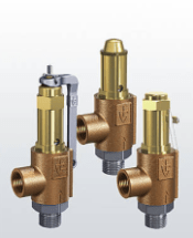 Предохранительный клапан р/р 861-tGO-m/f-PTFE СС499К Тмакс=+225oC Руст=0,5-50,0bar (DN10, 861-tGO-10-m/f-10/15-PTFE-9 bar)