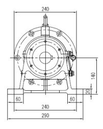  Редуктор циклоидальныйBWD180-35 i=35