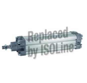 Цилиндр двойного действия с профилем ISO/VDMA PRA/182063/M/25