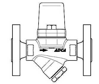 Конденсатоотводчик биметаллический PN40 ф/ф со встр.фил. (DN50 BM24-050)