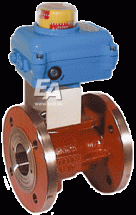 Кран шаровый фланцевый DN20,PN40,Baul.EN558-27 GS-C25/PTFE-FKM-Graph./1.4301,полнопроходной