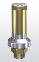 813-mGk Предохранительный клапан, латунь (CW617N), -60°C-+ 225°C, Р=0,2-6бар (DN40, 813-mGk-40m-40-FKM-ХХ)