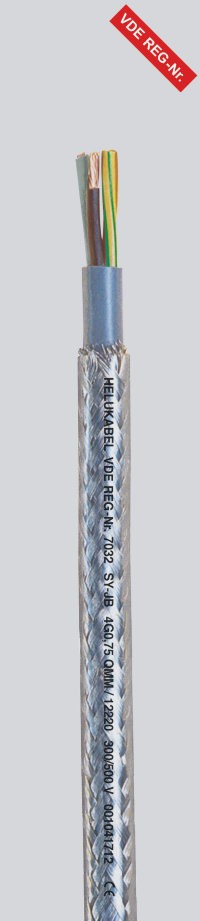 Гибкие кабели управления HELUKABEL SY-JB