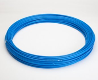 Нейлоновые трубки синие 12mm, длина 100м