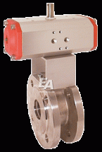 Кран шаровый-VK, DN65, с приводом-ED, DW70 нерж. стальs.1.4408/PTFE-FKM, двойного действия