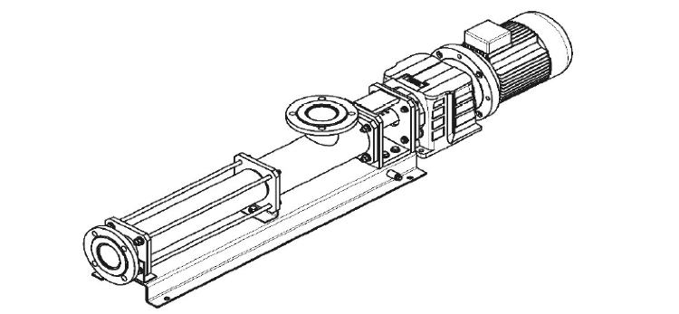 Насос винтовой в сборе SP-Н-45-02.SS.04