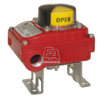 Концевой выключатель 2 Endschalter elektrisch/mech., max.250V, IP67,, im Alu-Gehäuse, M20x1.5, opt. Stellungsanzeige