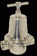 Редуктор, G1/2&amp;quot;, нерж. сталь./PTFE-EPDM Рвх: max.25bar, Рср: 2-10bar