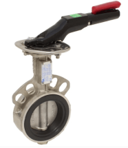 Затвор дисковый Absperrklappe DN125, PN10/16, Baulänge EN558-20, Edel.1.4408/EPDM/Edel.1.4408, ISO 5211