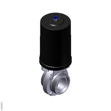 555400251180  Дисковый клапан SV04 GG DN 25 308 BL. PAMS1 LF08 VMQ