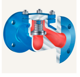Обратный клапан 35.003 ARI-Checko V  PN40, литая сталь 1.0619+N, Тмакс=+150оС, фланцевое