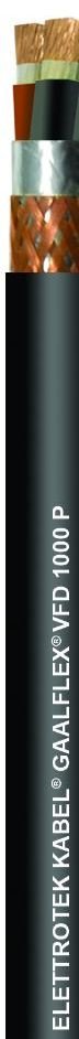 Гибкие кабели управления Elettrotek Kabel GAALFLEX VFD 1000 P