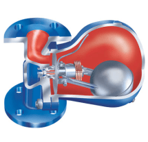Конденсатоотводчик ARI-CONA-S 12.631.1 DN20 PN16 R22 фил., гориз. PN16, EN-JL1040 фл