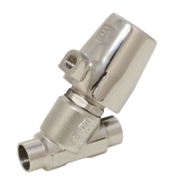 Пневмоклапан, DN15, SK32-Ms., Edelstahl/PTFE, Ruhe zu, gegen Medium