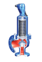 Предохранительный клапан 25.901 ARI-SAFE  п/подъемн. PN40/16, EN-JS1049 Тмакс=+300оС фланец (DN65/100, Рср=8,0бар)