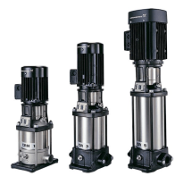 96513348 Центробежный вертикальный насос CR3-27 A-FGJ-A-E-HQQE 3x400D 50HZ