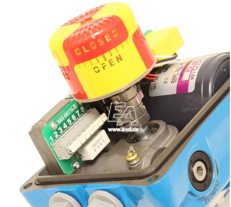 Absperrkllappe-TA, DN80, с приводом NE05 GGG/сталь-оцинков./EPDM, 230V 50Hz, время. сраб. 14сек