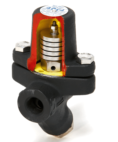 BM24 Конденсатоотводчик биметаллический PN40 ф/ф со встроенным фильтром (15 BM24 P/P P250GH dP= 24)