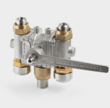 Шаровый кран переключающий  DN20-32   PN40