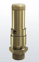 Предохранительный клапан 810-sGK-40-m/-40-FKM-VI-16бар  р/р-W617N (латунь) PN50 Руст=0,2-50,0bar