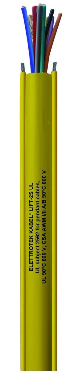 Крановые и лифтовые кабели Elettrotek Kabel LIFT- 2S UL