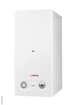 Настенный газовый котел со встроенным 45-литровым бойлером Тигр 24KOZ 24 кВт / атмо / отопление и ГВ