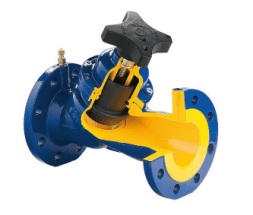 Балансировочный клапан 447A-C-72  PN16, серый чугун, Тмакс=+120°C фланцевое