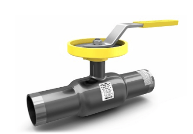 КШ.Ц.П.REGULA.ХХХ.40.02 ПП Кран шаровой п/проходн. PN40, Сталь 20 / Нерж. сталь 1.4308 / PTFE, сварка/сварка