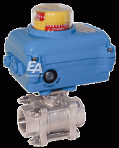 Кран шаровый-SK, DN32, с приводом-NE05 PVC/PTFE-EPDM, 230V 50Hz, время. сраб. 14сек