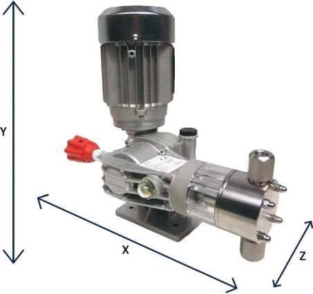 Дозирующий плунжерный насос Fimars 50гц NEO