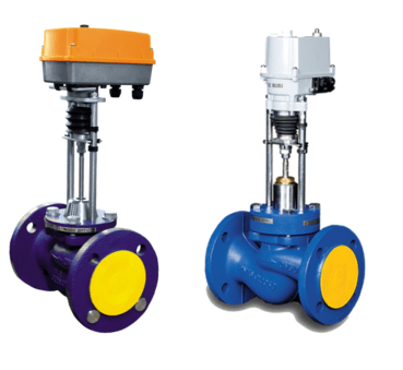 Клапан проходной седельный регулирующий TRV-50-25-101 (с ЭИМ)