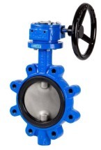 Затвор дисковый межфланцевый тип Lug Genebre PN10/16 GGG40/AIAI316/EPDM Тмакс=+120оС