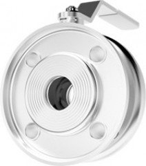  LD.СТРИЖ.ХХХ.16.П/П.02.Zn Кран шаровой PN16 п/проход межфланцевый