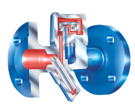 Конденсатоотводчик термодинамический 45.640.1 ARI-Cona-TD  PN40, кованая сталь Tмакс=+450oC, фланцевый