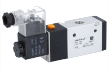 Электромагнитный клапан 5/2-Wege Magnetventil 1/4&amp;quot;, 24V DC, 3-10bar, mit Handnotbetätigung, Alu/NBR