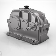 Редуктор цилиндрический ZLY160-16-II-N with backstop
