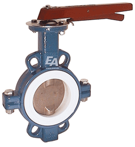 Затвор дисковый поворотный DN80, PN10/16, м. длина EN558-20 GG/EPDM/нерж. сталь.1.4408, ISO 5211, F05/F07