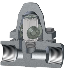 Конденсатоотводчик термостатичекий (с функцией отвода воздуха из пар. систем) тип TH35/2, TH35/3, TH (2&quot; TH36/4 р/р P250GH dP= 22 4-х капсульный)
