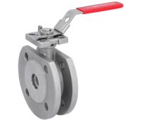 Шаровый кран Kompakt-Kugelhahn DN20, PN16/40, Edelstahl 1.4408/PTFE-FKM, ISO5211