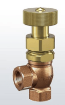 Перепускной клапан СС499К(красная латунь) PN25 Тмакс=+225оС (0,2-12bar) (DN10, 10x10, 608-tGFO-10-25-213)