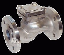 Обратный клапан DN80, PN16 нерж. сталь 1.4408