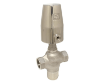 Пневмоклапан 3/2-Druckgesteuertes Ventil, G3/4&amp;quot;, SK50-Ms., Edelstahl/PTFE, Mischfunktion