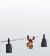 612-sGFL Редукционный клапан CC499K(красная латунь) р/р PN10 Тмакс=+225оС 0,1-4бар (DN40, 40x40, 612-sGFL-40-f/f-40/40-PTFE-XXbar)