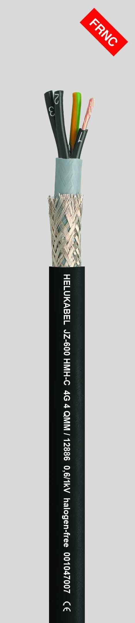 Гибкие кабели управления HELUKABEL JZ-600 HMH-C