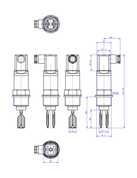 Вибрационный сигнализатор предельного уровня (555293)