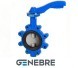 Затвор дисковый межфланцевый тип Lug Genebre PN16 GGG40/AIAI316/EPDM Тмакс=+120оС ручка