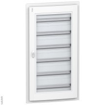 Щит ЩРв-П-144 проз/дв IP40 бел Pragma (по 24мод) (PRA24624)