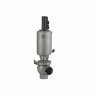 Санитарный односедельный реверсивный клапан угловой пневматический DIN тип 200 (L type) S.S.304 сварка/сварка