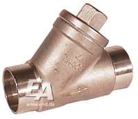 Обратный клапан DN80, PN40 нерж. сталь 1.4408/EPDM, под сварку ISO4200