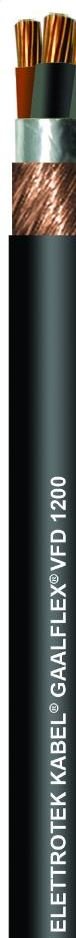 Гибкие кабели управления Elettrotek Kabel GAALFLEX VFD 1200